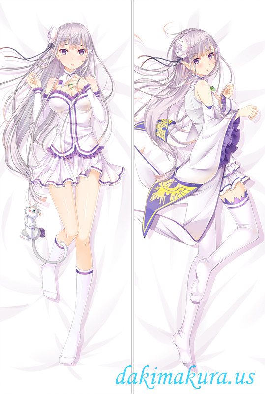 Re Zero - Emilia Dakimakura 3d pillow japanese anime pillowcase